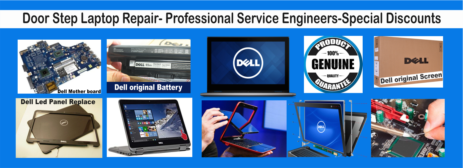 Dell laptop service center in Hyderabad